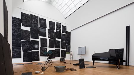 Joseph Beuys: "DAS KAPITAL RAUM 1970–1977", 1980, detail, Staatliche Museen zu Berlin, Nationalgalerie, Marx Collection